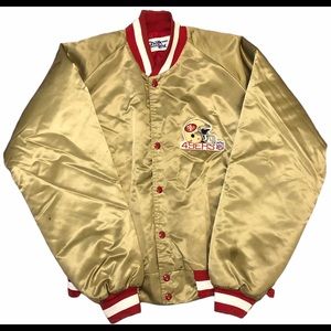 NFL Chalk Line San Francisco 49er Satin Jacket XL